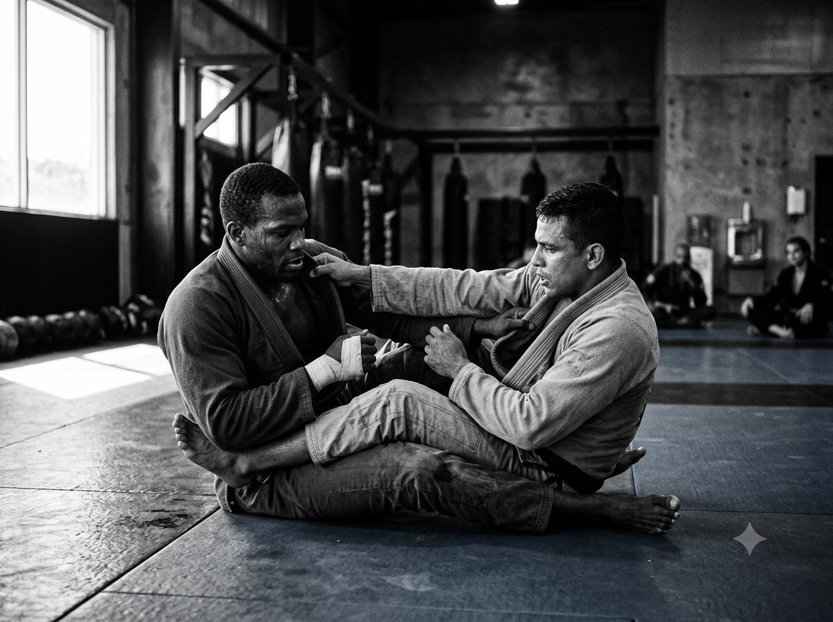 Grappling training