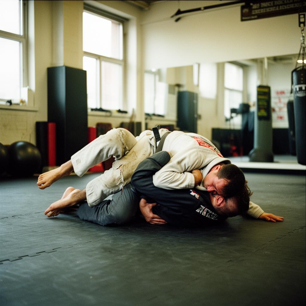 Grappling training